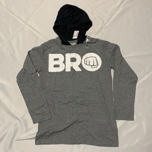 Boys XL long sleeve hooded T